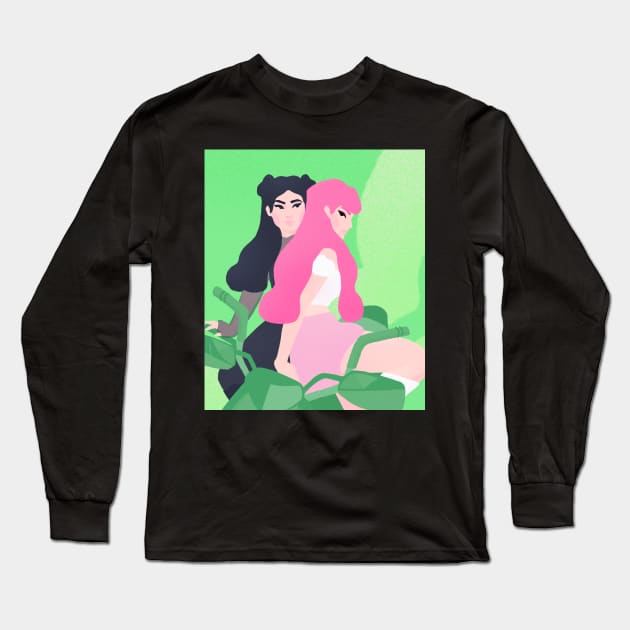 Bubbline Valentine’s Long Sleeve T-Shirt by ilustracici